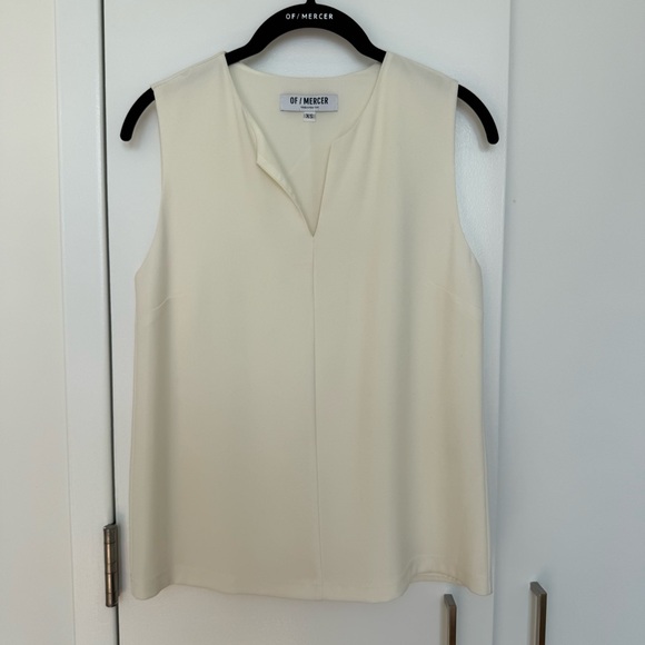 Of Mercer Tops - Of Mercer Cream Blouse in XS